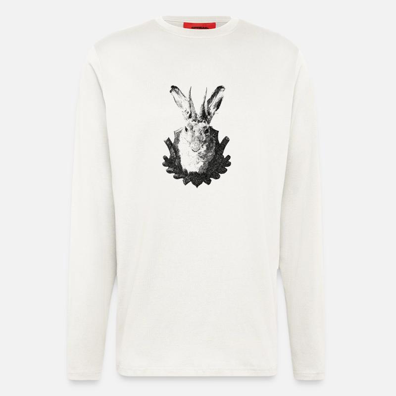 wolpertinger - Langarmshirt - made by SPREAD  - OFF WHITE