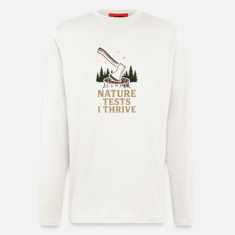 Survival Powers Boscroon Ferocious Abilities - Longsleeve - made by SPREAD  - OFF WHITE