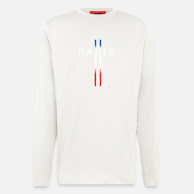 FRANCE - Longsleeve - made by SPREAD  - OFF WHITE