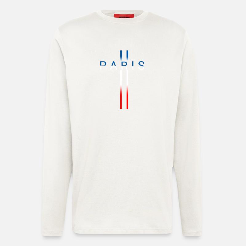 Paris - Langarmshirt - made by SPREAD  - OFF WHITE