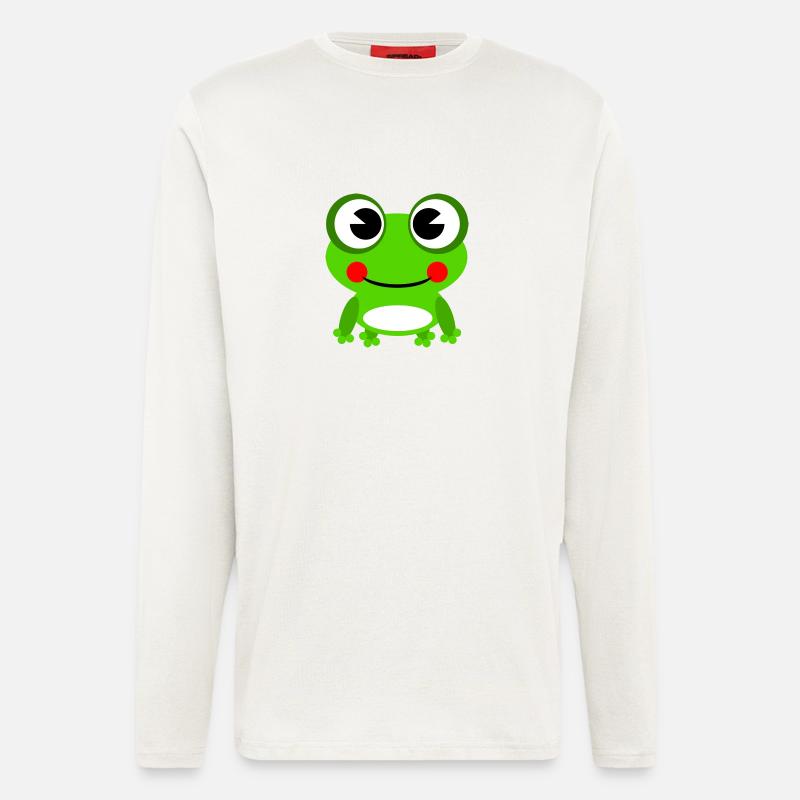 Frosch - Langarmshirt - made by SPREAD - OFF WHITE