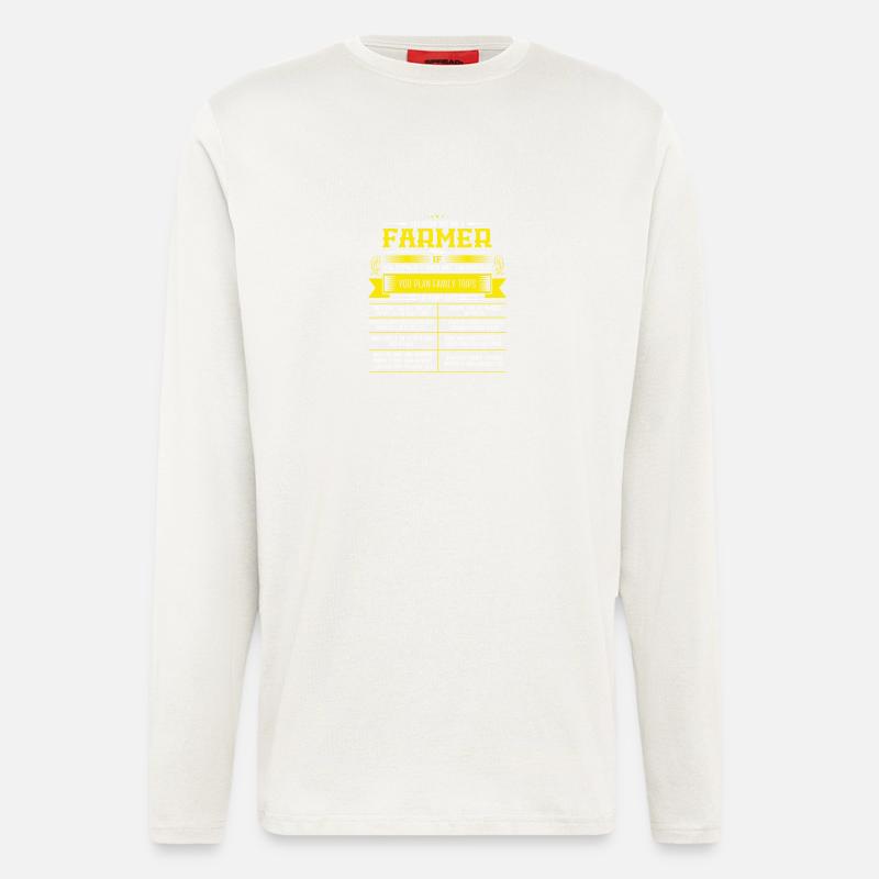FARMER - Longsleeve - made by SPREAD  - OFF WHITE