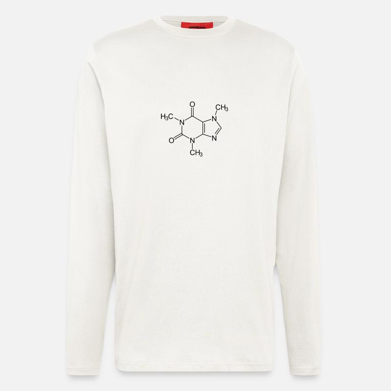 Caffeine coffee - Longsleeve - made by SPREAD  - OFF WHITE