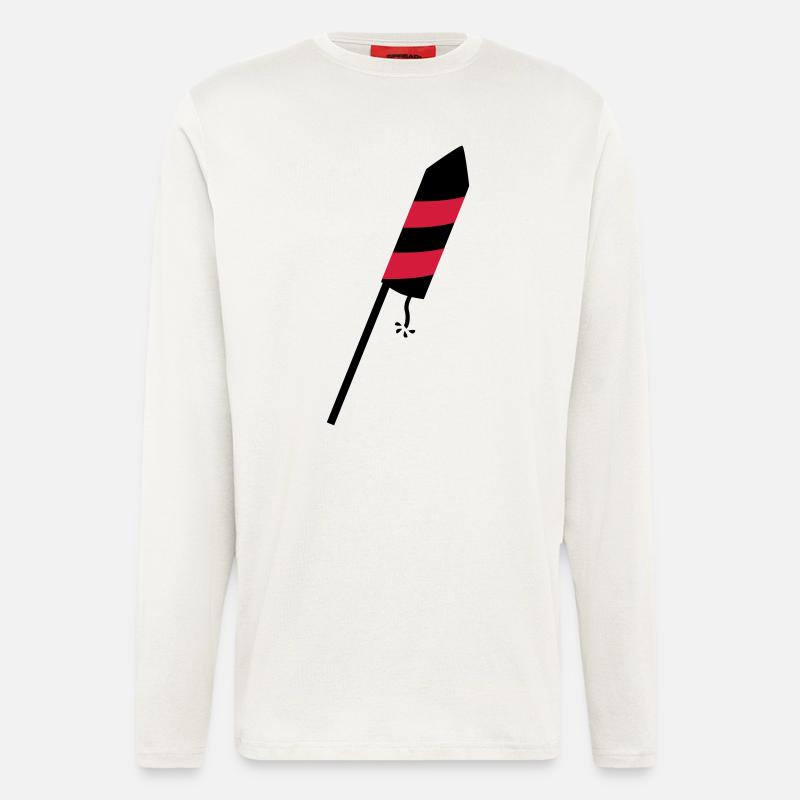 Rakete - Langarmshirt - made by SPREAD  - OFF WHITE