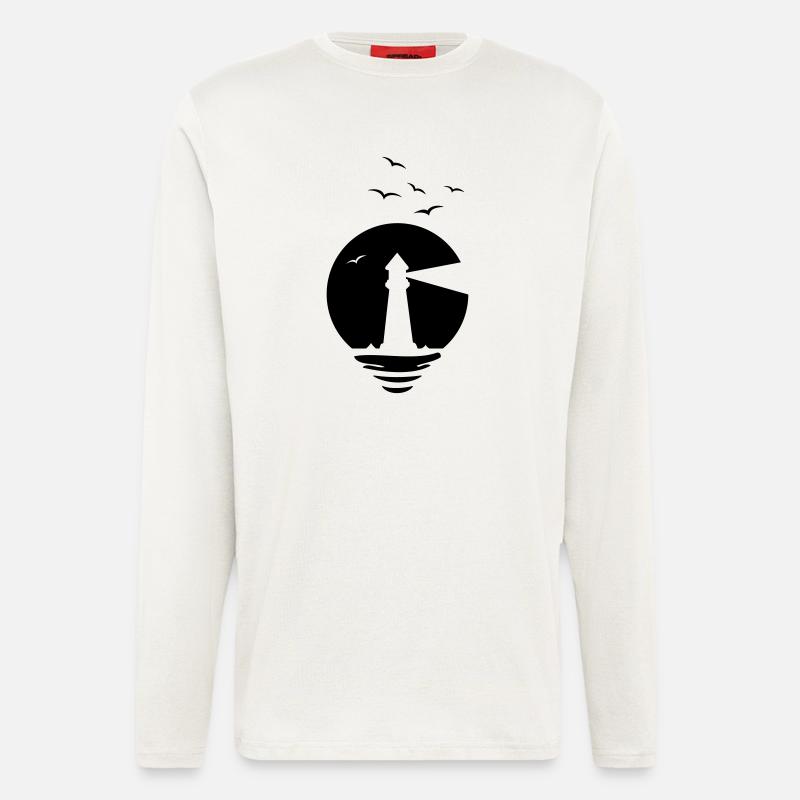 seelicht - Langarmshirt - made by SPREAD  - OFF WHITE