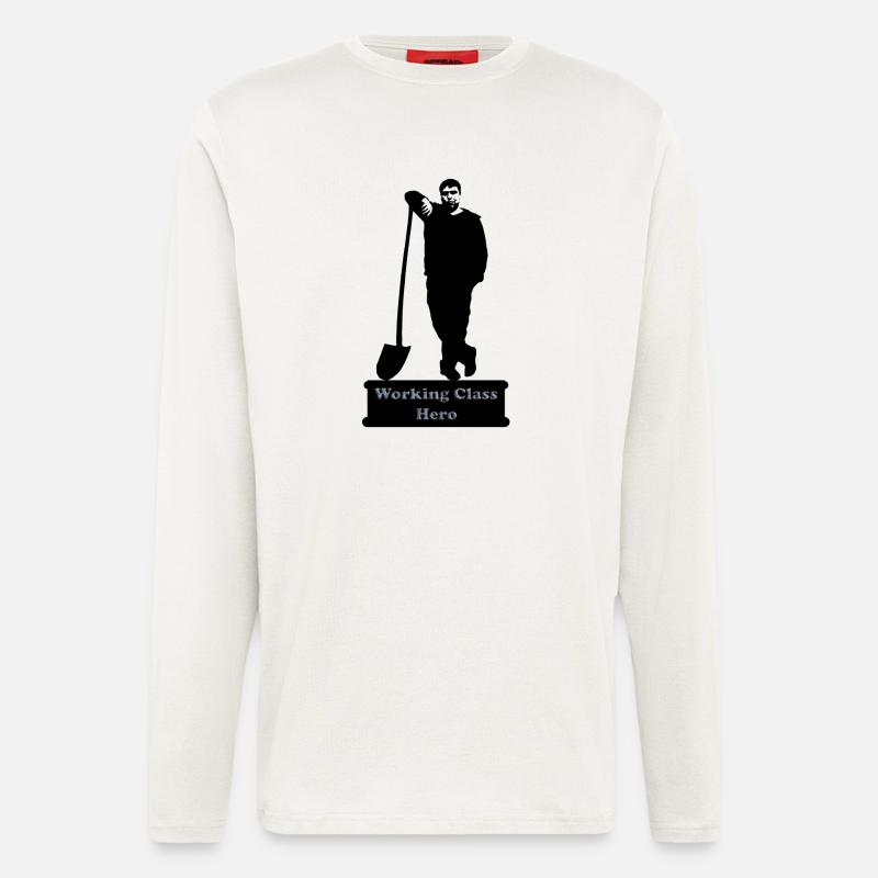working_class_hero_3 - Longsleeve - made by SPREAD  - OFF WHITE