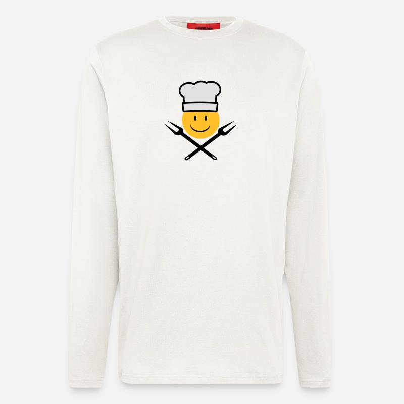 grillen - Langarmshirt - made by SPREAD  - OFF WHITE