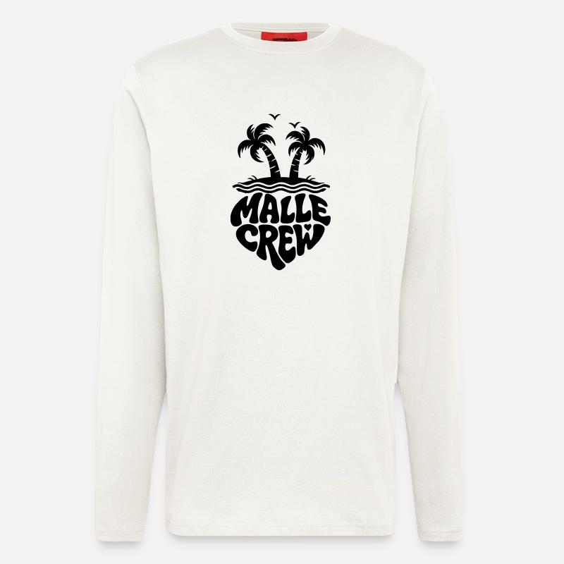 Mallorca Crew  - Langarmshirt - made by SPREAD  - OFF WHITE