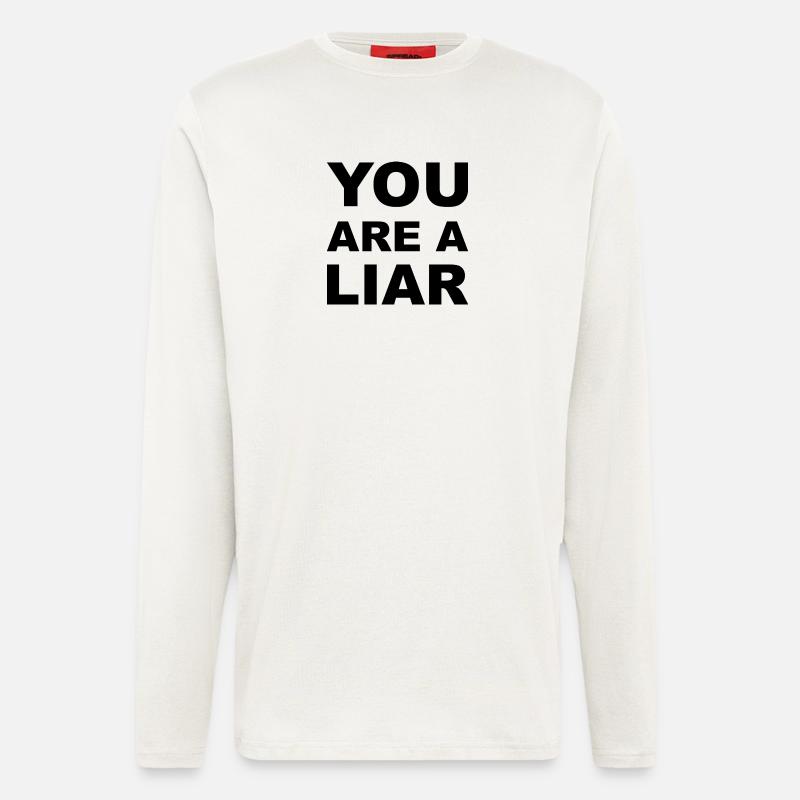 liar Lugner - Longsleeve - made by SPREAD  - OFF WHITE
