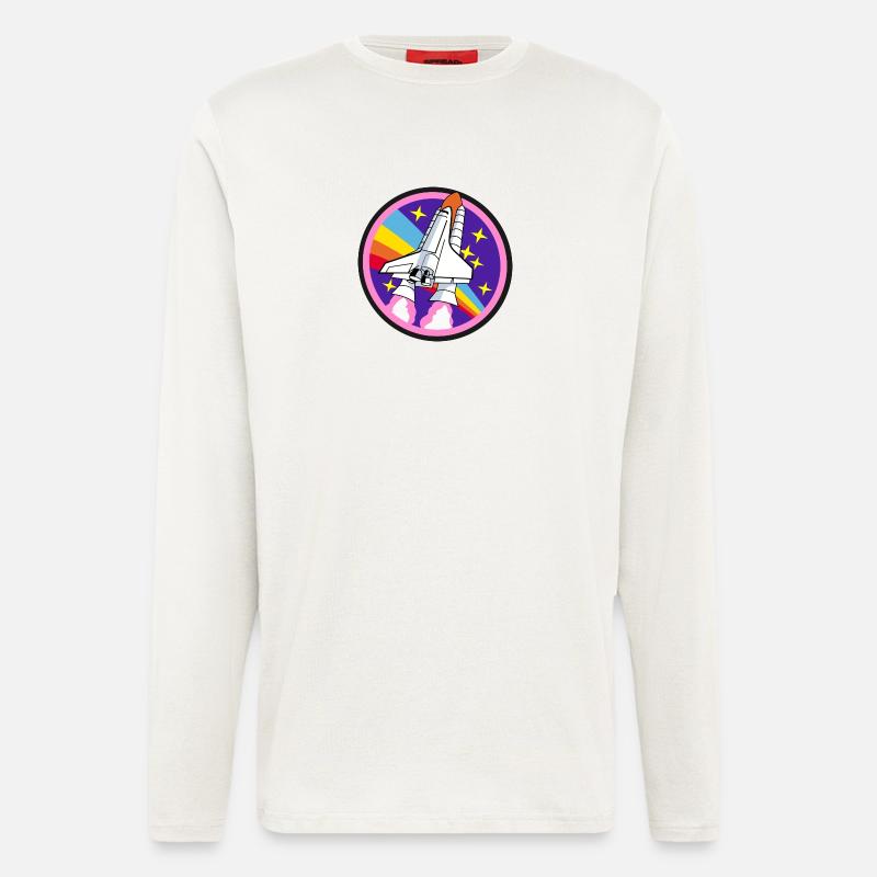 Space Shuttle - Longsleeve - made by SPREAD  - OFF WHITE
