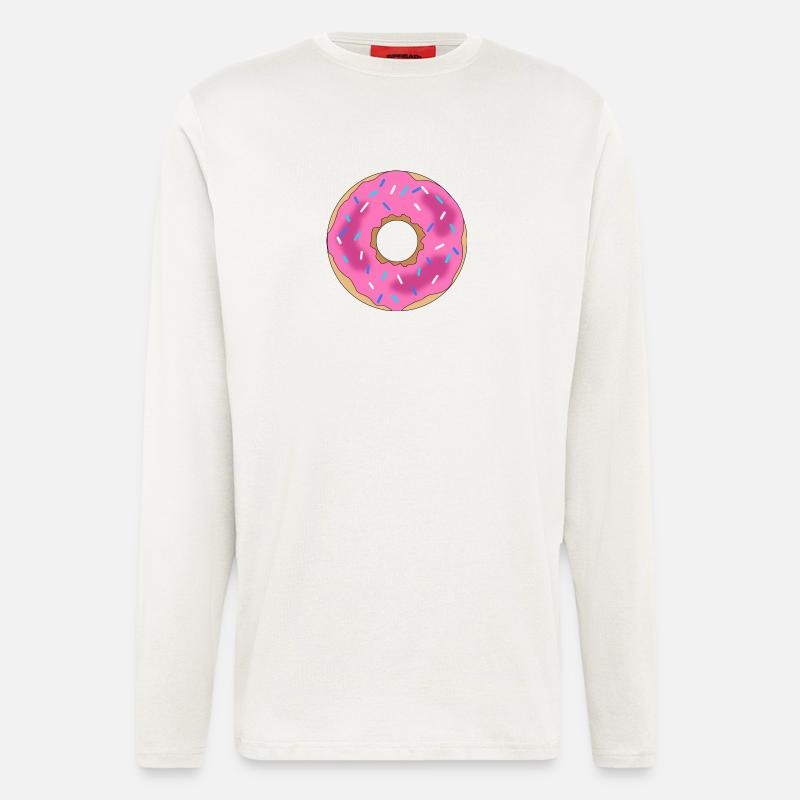 donut - Longsleeve - made by SPREAD  - OFF WHITE