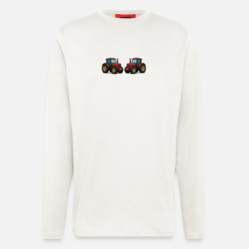 Traktor - Langarmshirt - made by SPREAD  - OFF WHITE