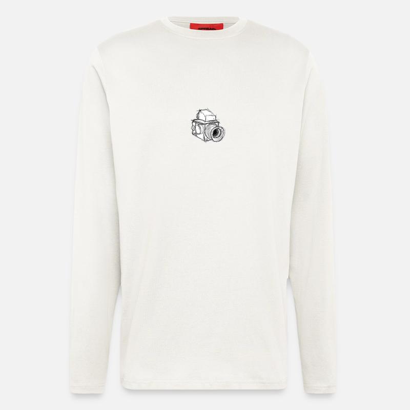 cam 3 - Langarmshirt - made by SPREAD  - OFF WHITE