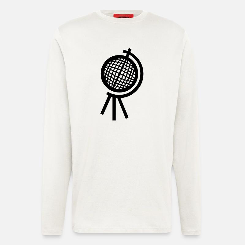 Globus - Langarmshirt - made by SPREAD  - OFF WHITE