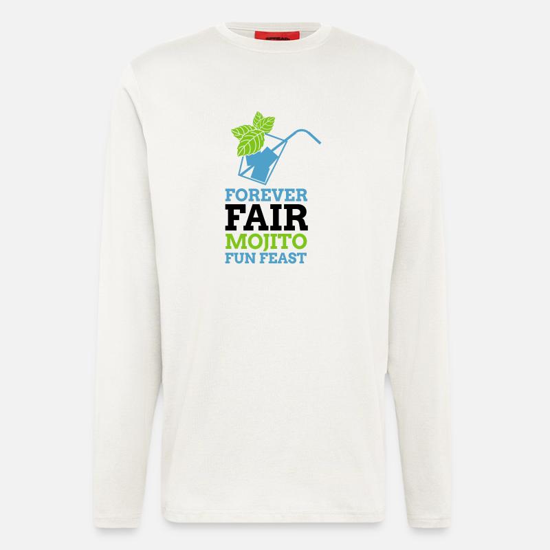 Forever Mojito Feast - Longsleeve - made by SPREAD - OFF WHITE