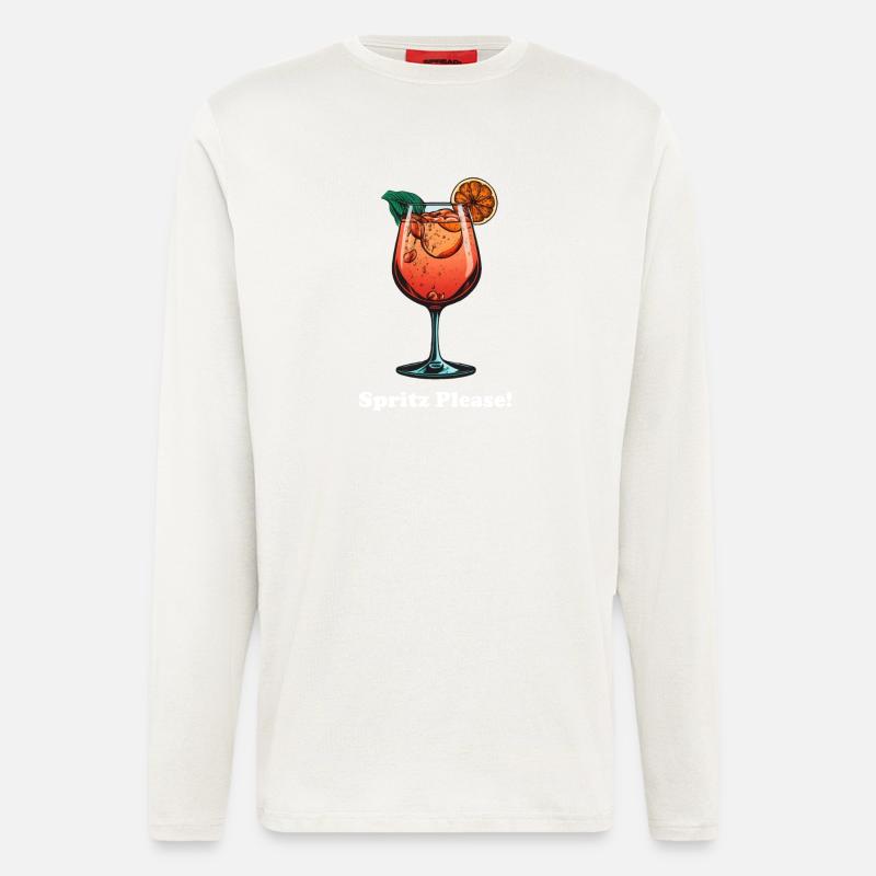 Sprizz Please! - Langarmshirt - made by SPREAD  - OFF WHITE