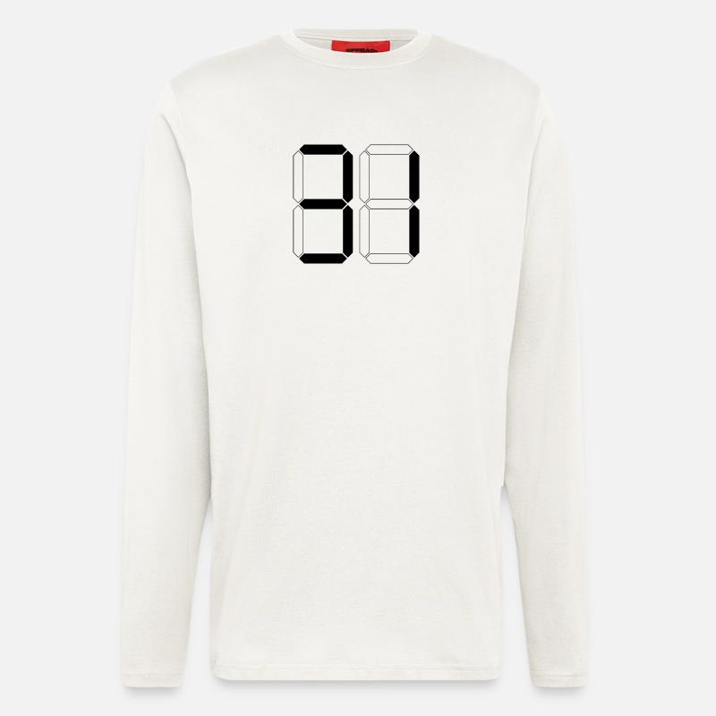 NUMMER 31 Einunddreißig Geschenk Digital - Langarmshirt - made by SPREAD  - OFF WHITE