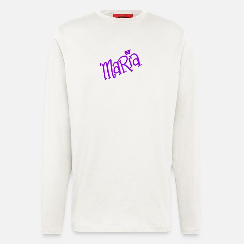 Maria - Langarmshirt - made by SPREAD  - OFF WHITE