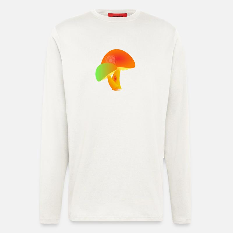 Pilze - Langarmshirt - made by SPREAD  - OFF WHITE