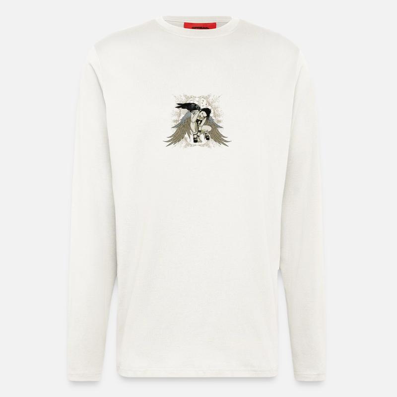 engel - Langarmshirt - made by SPREAD  - OFF WHITE