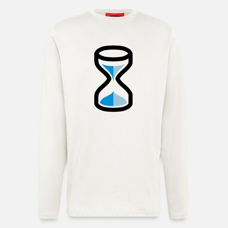 Sanduhr - Langarmshirt - made by SPREAD  - OFF WHITE
