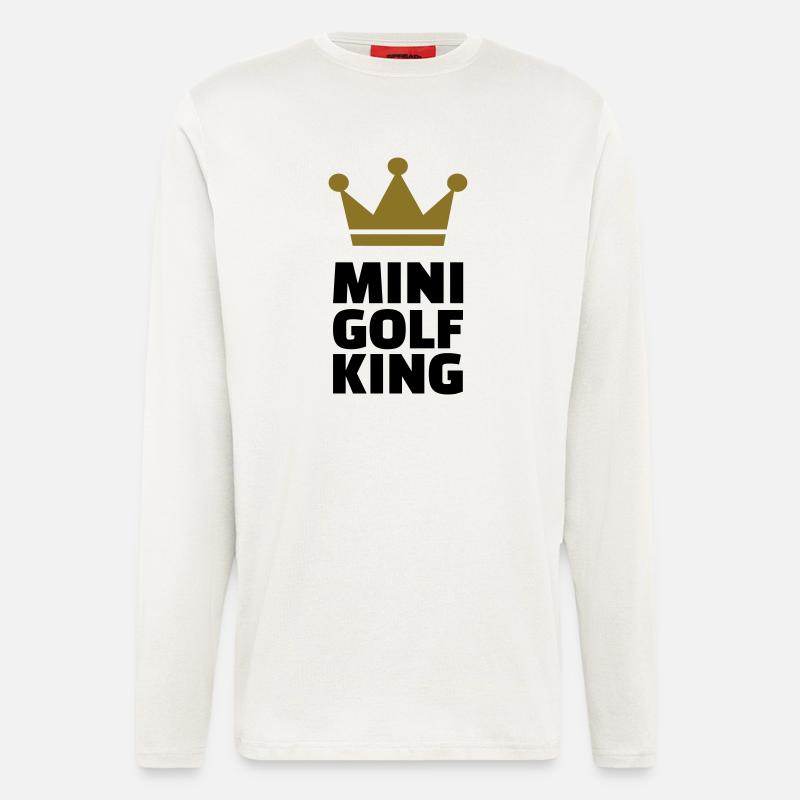 Minigolf King - Langarmshirt - made by SPREAD  - OFF WHITE
