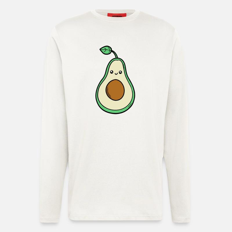 avocado boi - Langarmshirt - made by SPREAD  - OFF WHITE