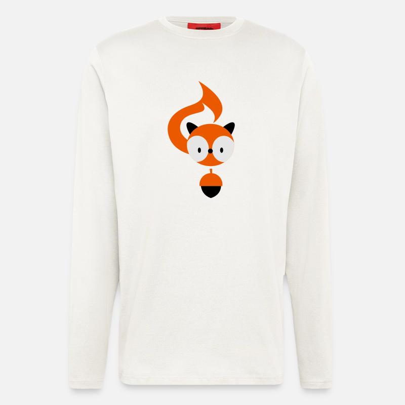 eichhoernchen_3f - Longsleeve - made by SPREAD  - OFF WHITE