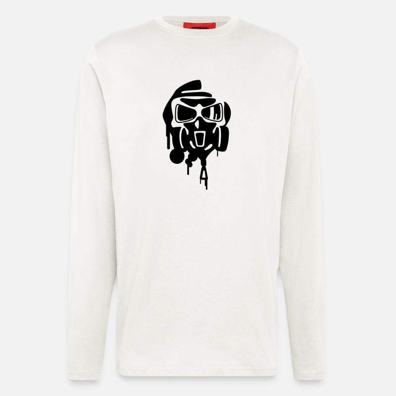 Graffiti - Langarmshirt - made by SPREAD  - OFF WHITE