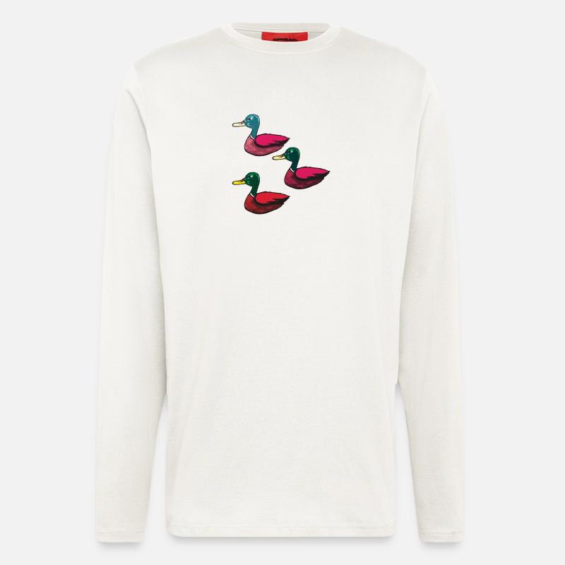 Enten dreierpack - Langarmshirt - made by SPREAD  - OFF WHITE