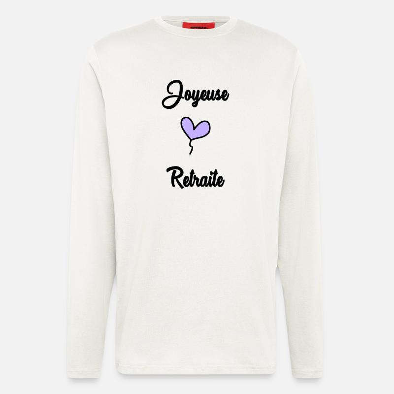 Ruhestand - Langarmshirt - made by SPREAD  - OFF WHITE