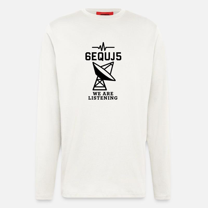 WOW! Signal - Langarmshirt - made by SPREAD  - OFF WHITE