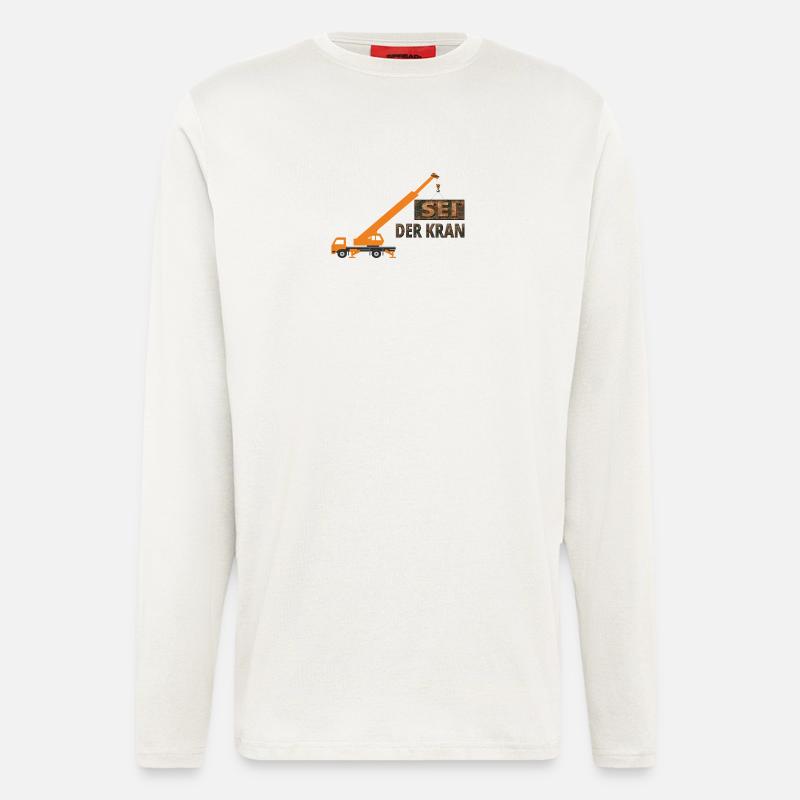 Sei der Kran - Langarmshirt - made by SPREAD  - OFF WHITE