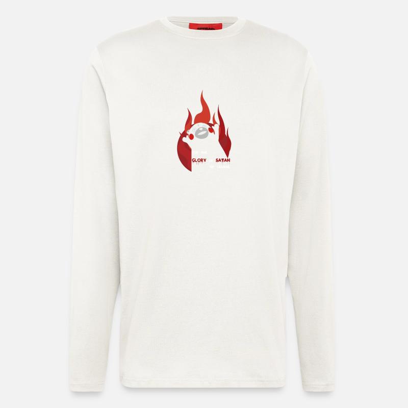 Kumamon satanischer Bär - Langarmshirt - made by SPREAD  - OFF WHITE