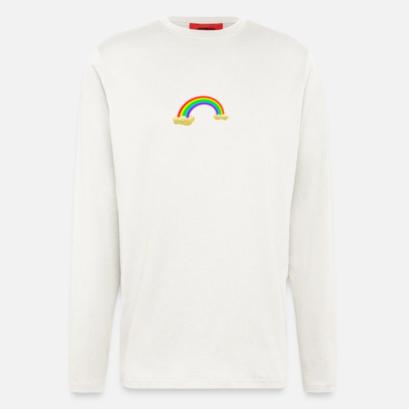 Rainbow - Longsleeve - made by SPREAD  - OFF WHITE