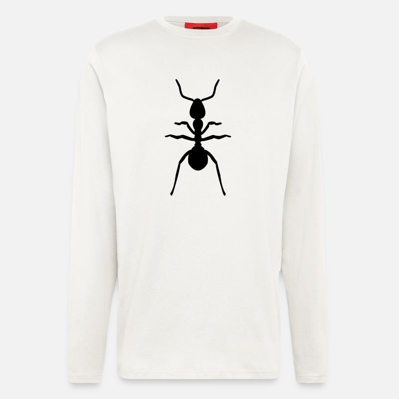 ant - Langarmshirt - made by SPREAD  - OFF WHITE