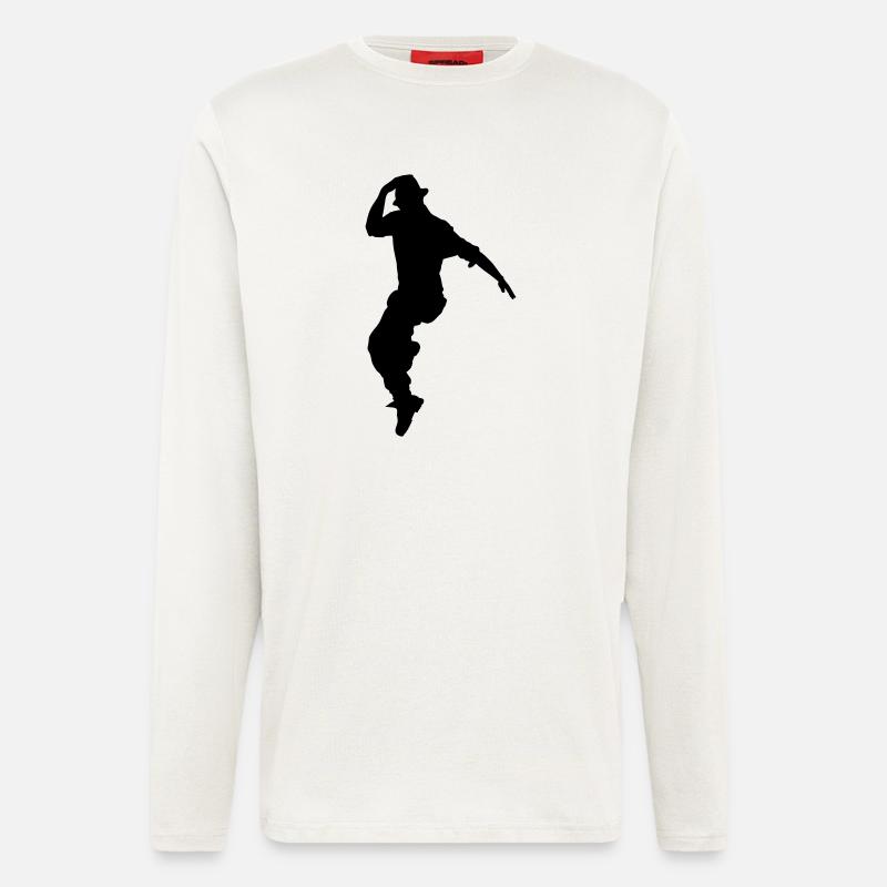 Jumping dancer - Langarmshirt - made by SPREAD  - OFF WHITE