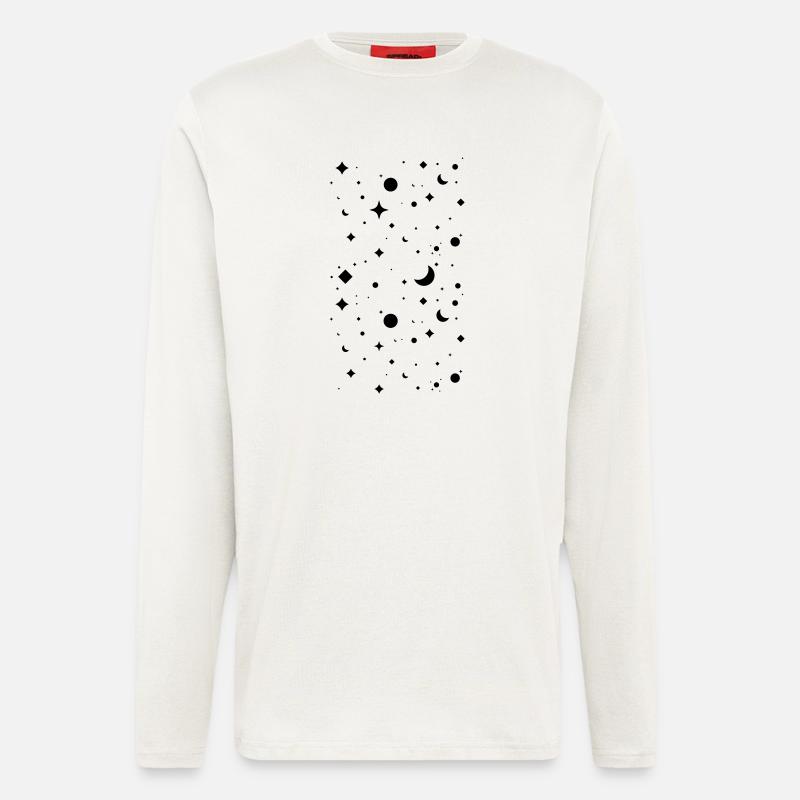 Nachthimmel - Langarmshirt - made by SPREAD  - OFF WHITE