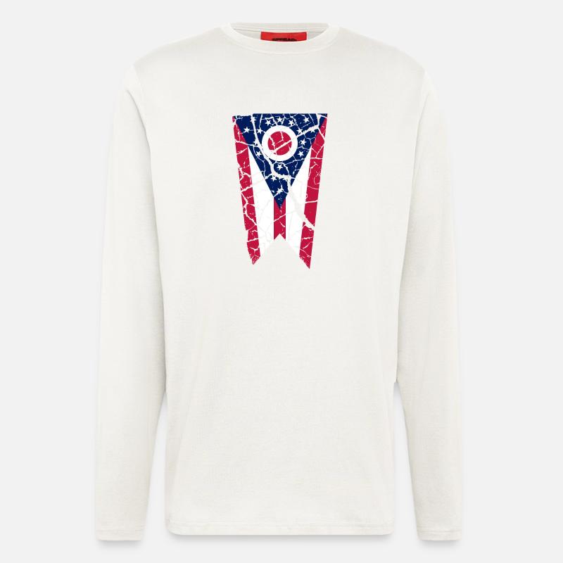 Ohio - Langarmshirt - made by SPREAD  - OFF WHITE