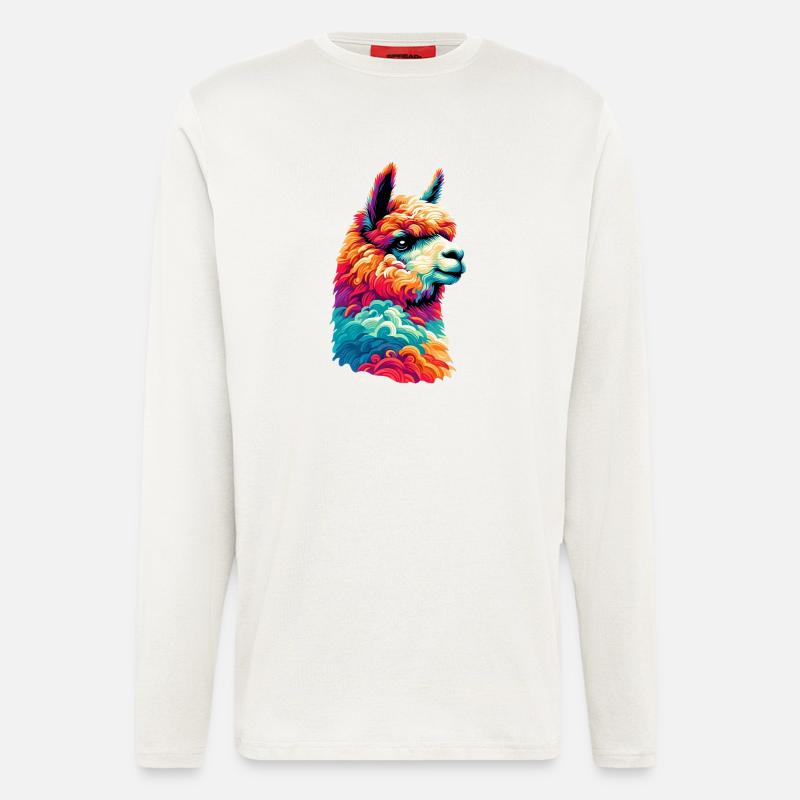 Alpaca - Longsleeve - made by SPREAD  - OFF WHITE