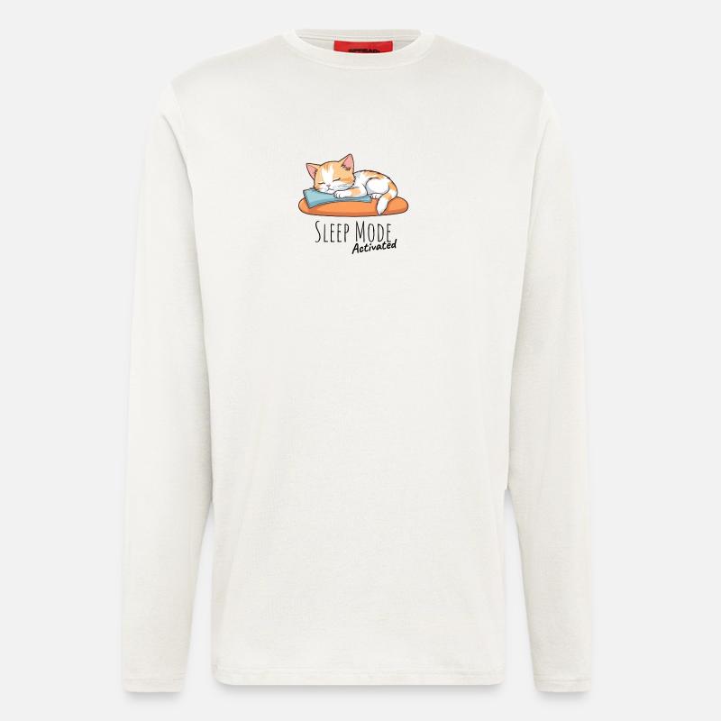 Sleep Mode Activated - Langarmshirt - made by SPREAD - OFF WHITE
