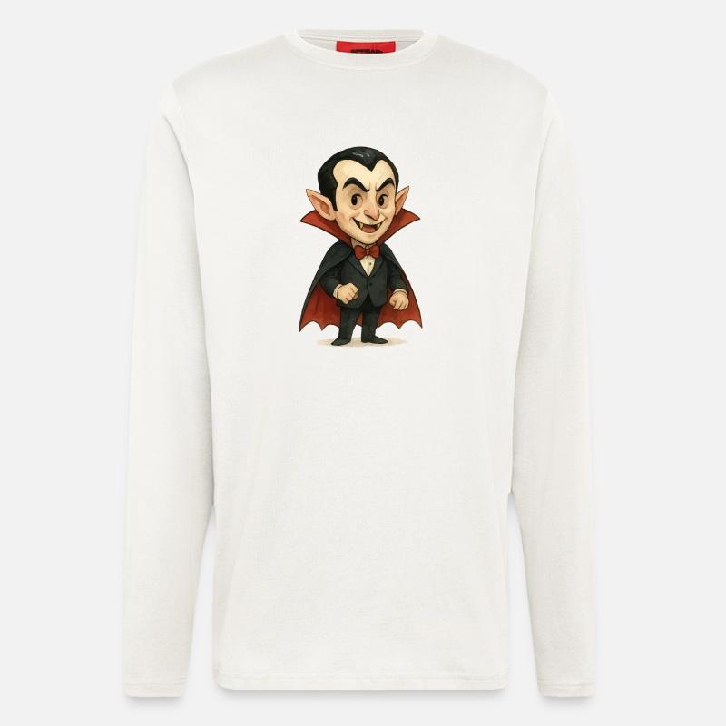 Vampire Comic - Longsleeve - made by SPREAD  - OFF WHITE