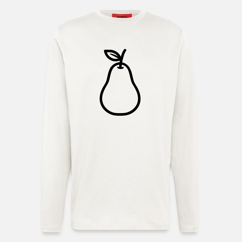 Birne - Langarmshirt - made by SPREAD  - OFF WHITE