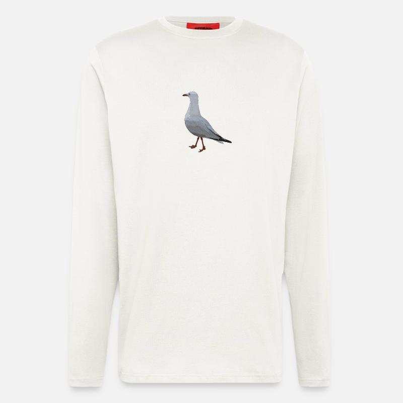 Australian Seagull - Langarmshirt - made by SPREAD  - OFF WHITE