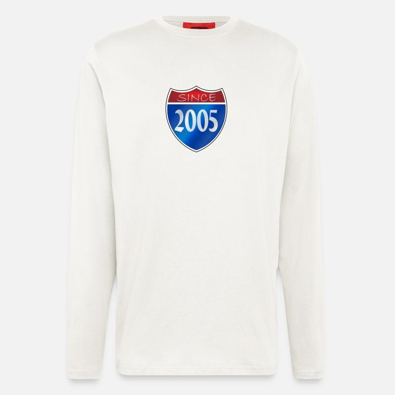 Since 2005 - Langarmshirt - made by SPREAD  - OFF WHITE