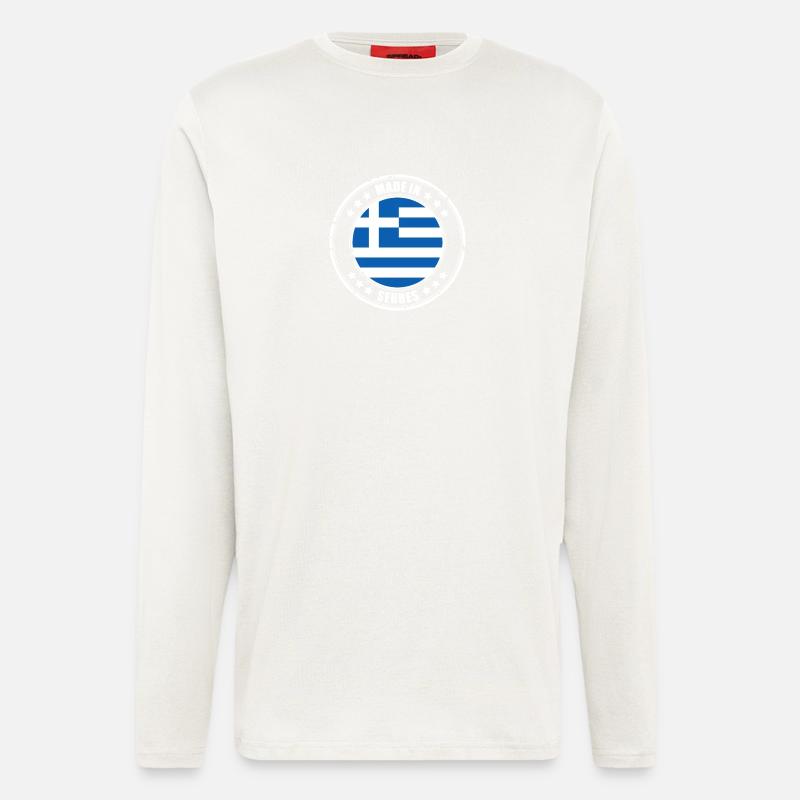 MADE IN SERRES - Langarmshirt - made by SPREAD  - OFF WHITE