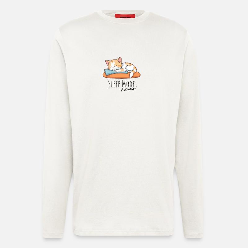 Sleep Mode Activated - Langarmshirt - made by SPREAD  - OFF WHITE
