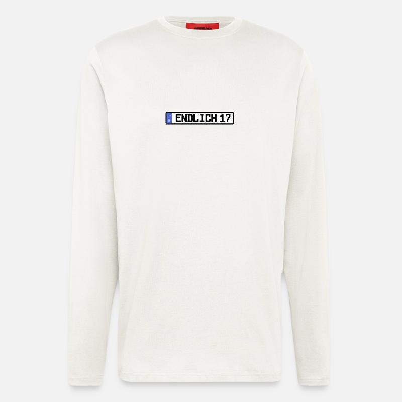endlich 17 - Langarmshirt - made by SPREAD  - OFF WHITE