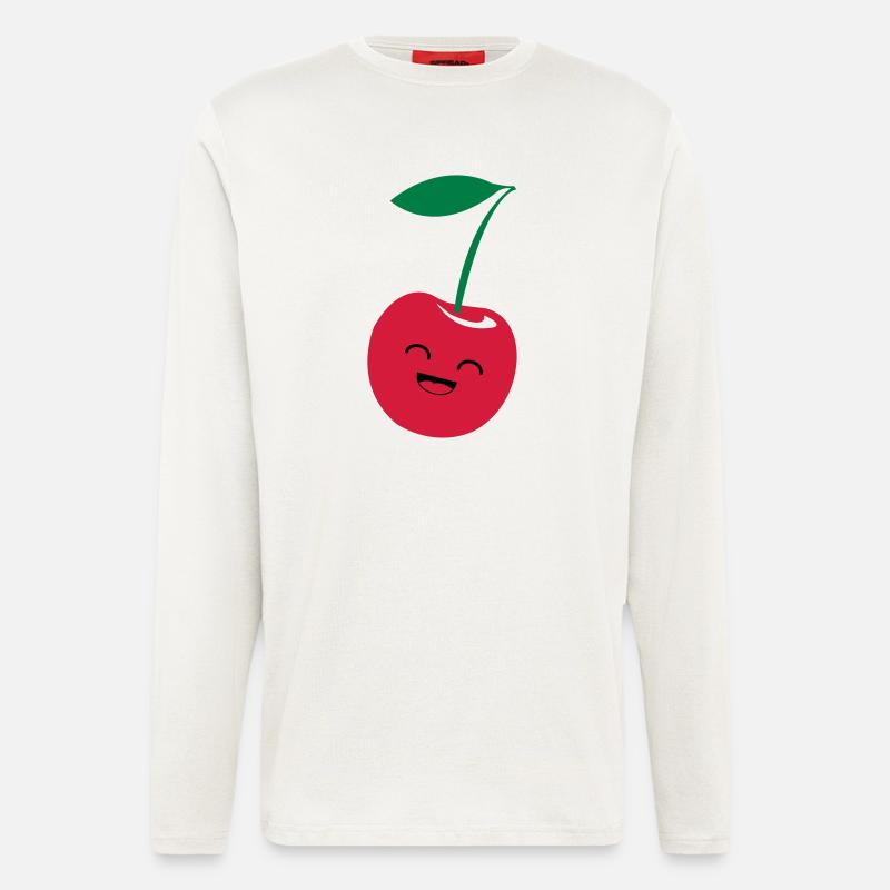 lustige_kirsche - Langarmshirt - made by SPREAD  - OFF WHITE