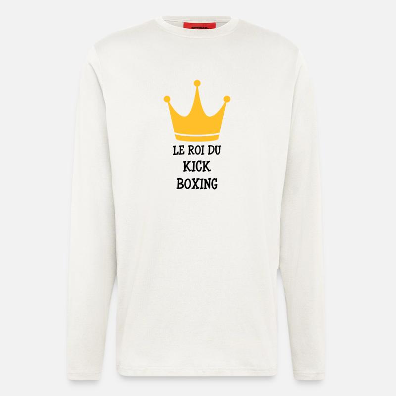 Kickboxen / Kickboxing / Kickboxer / Kick Boxing - Langarmshirt - made by SPREAD  - OFF WHITE